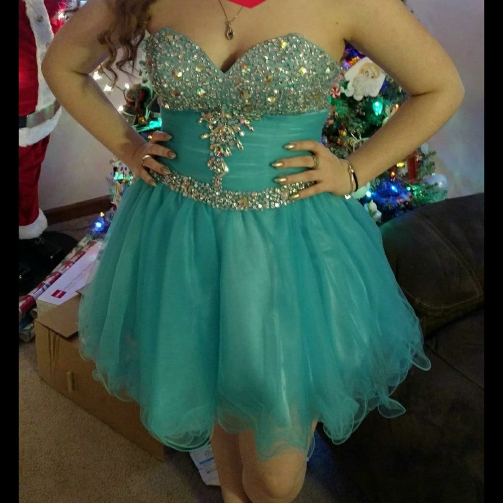Strapless dress
